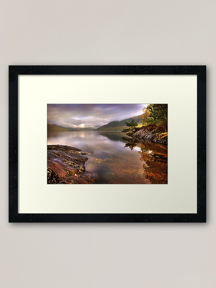 Alternate view of Waterglass (3) Framed Art Print