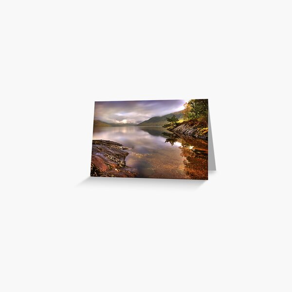 Waterglass (3) Greeting Card