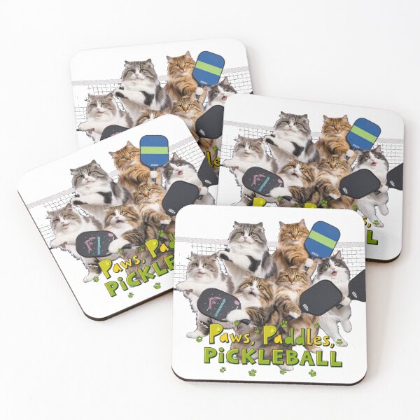 Item preview, Paws, Paddles, Pickleball designed and sold by ChonkingHazard.