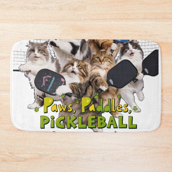 Item preview, Paws, Paddles, Pickleball designed and sold by ChonkingHazard.