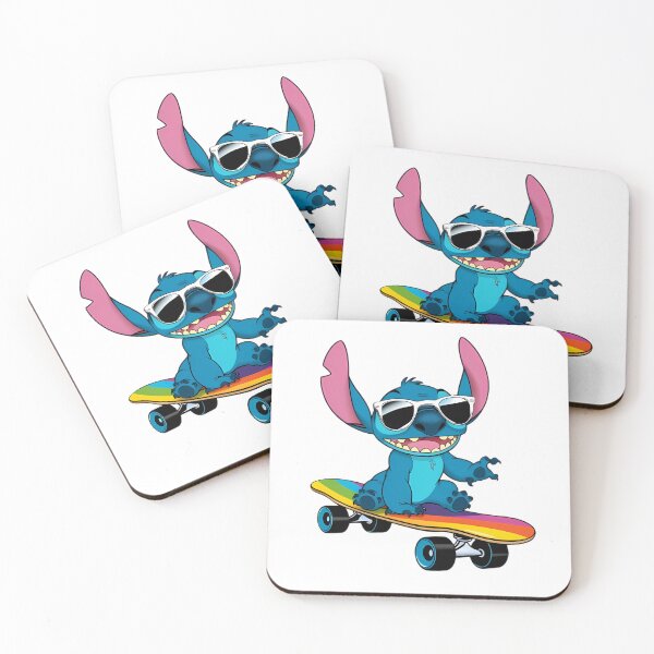 Item preview, Stitch riding a skateboard designed and sold by ViciNetwork.