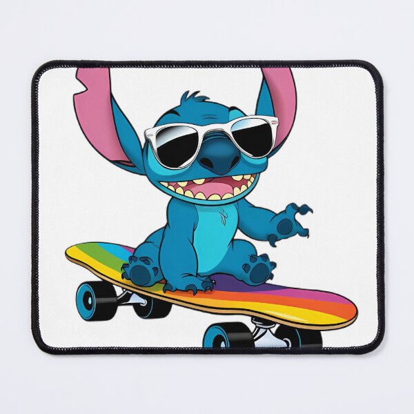 Item preview, Stitch riding a skateboard designed and sold by ViciNetwork.