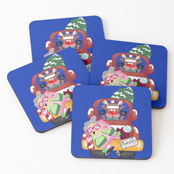 Item preview, Grandma and Reindeer Truck designed and sold by starlabrady.