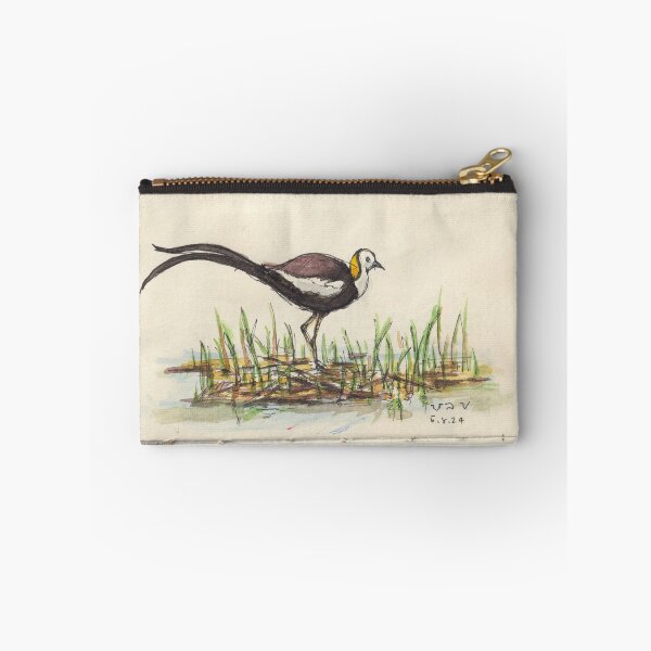 Item preview, Pheasant tailed Jacana birds designed and sold by BirdsAndBrush.