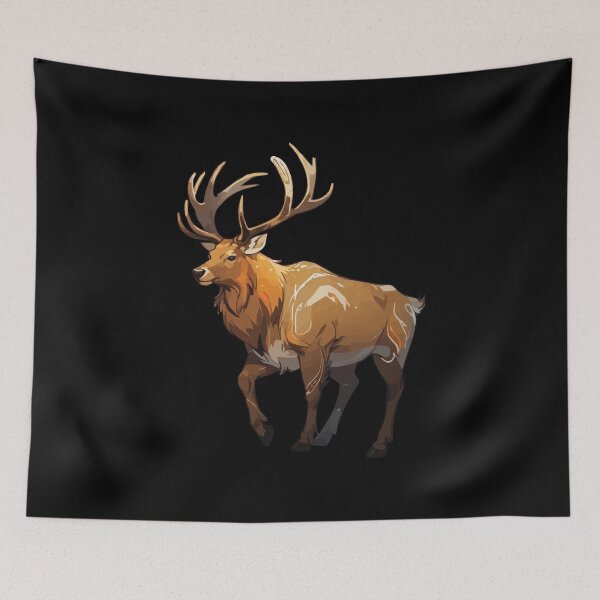 Item preview, Bull Elk designed and sold by Getup-clothing.