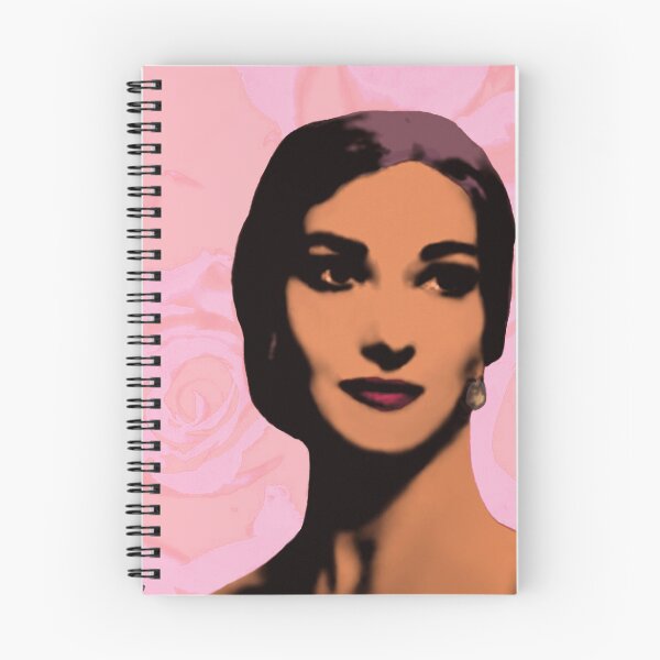 Item preview, Maria Callas in coral & pink designed and sold by Tania Bekta.