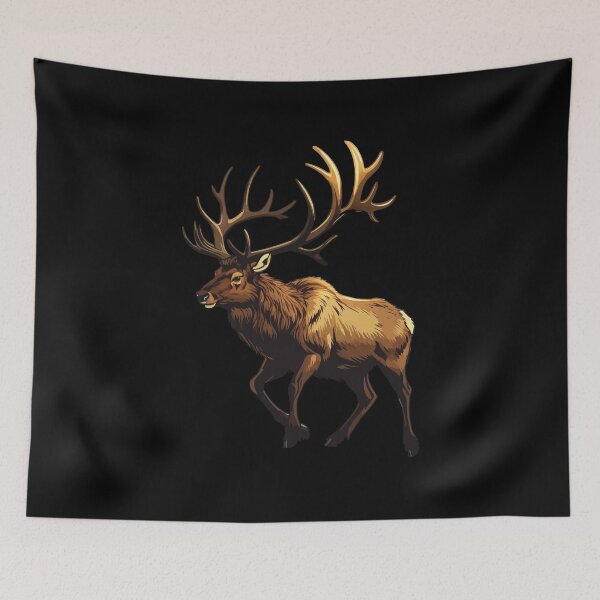 Item preview, Bull Elk designed and sold by Getup-clothing.