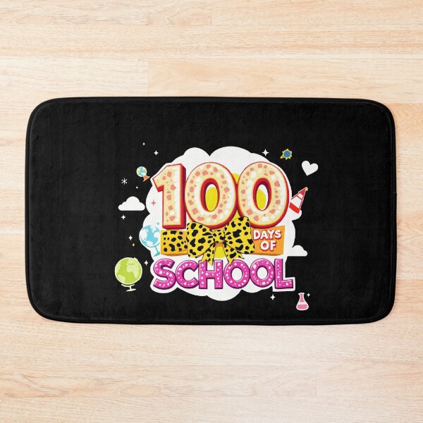 Item preview, 100 Days of School - Leopard Bow and Fun Elements designed and sold by Belhbib Art ⭐⭐⭐⭐⭐.