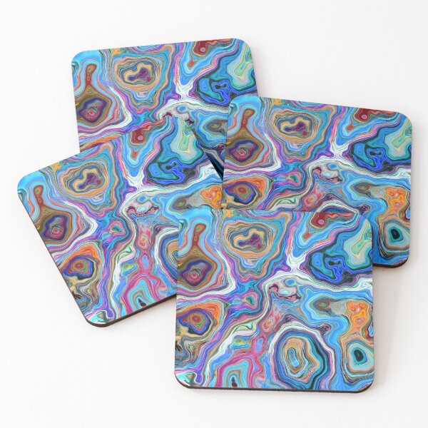 Item preview, Colorful liquify print designed and sold by Musky-creatives.