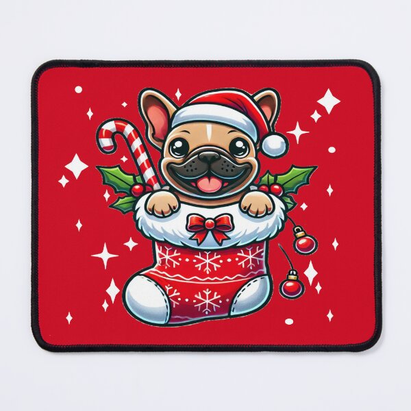 Item preview, Christmas Dog- French Bulldog designed and sold by Rajasekar.