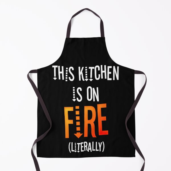 Item preview, This Kitchen Is On Fire (Literally) Overcooked Funny White Variant designed and sold by allogy.