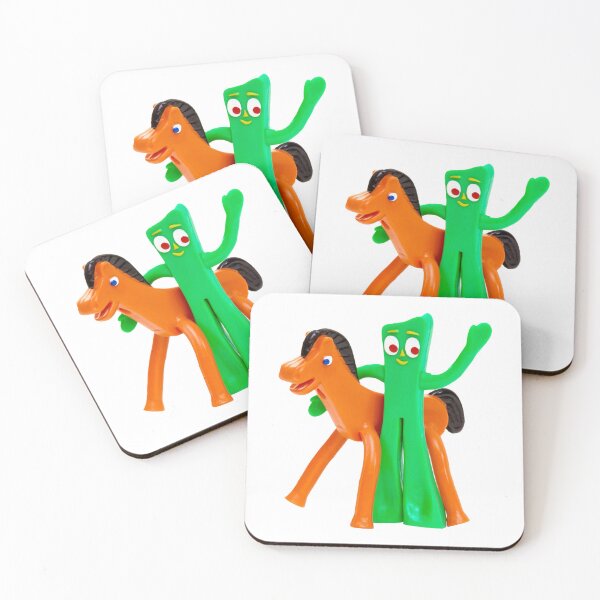Item preview, Gumby and Pokey–Retro Nostalgia designed and sold by PopCultureArtShop.