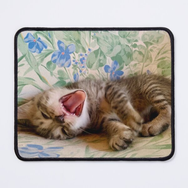 Item preview, Cute Yawning Kitten designed and sold by Quoppidou.
