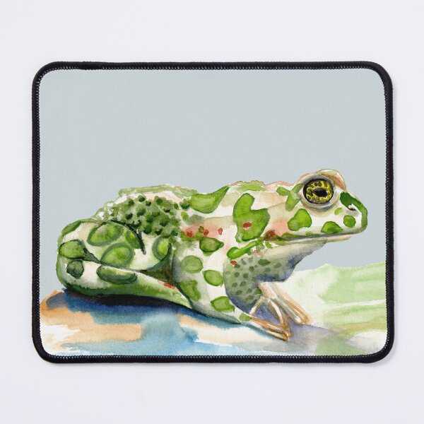 Item preview, Green Toad Watercolor designed and sold by EwieEnte.