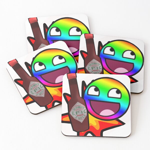Item preview, Rainbow epic face and epic sauce explosion! designed and sold by SamG9.