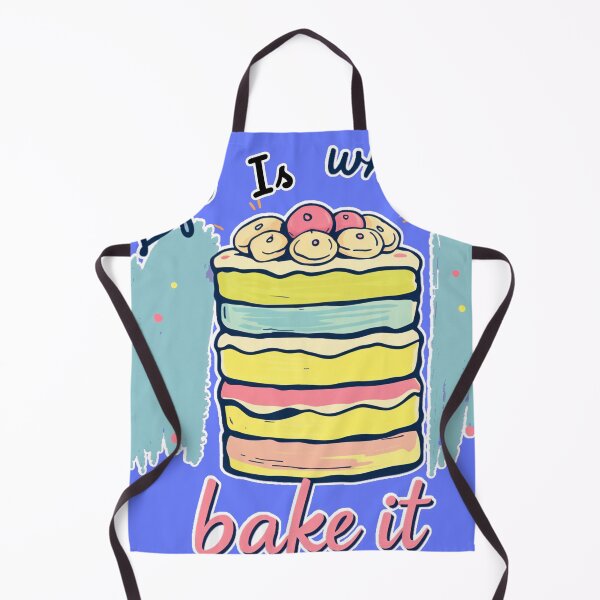 Item preview, Life is What You Bake It - Retro Cake designed and sold by CoolEnthusias.