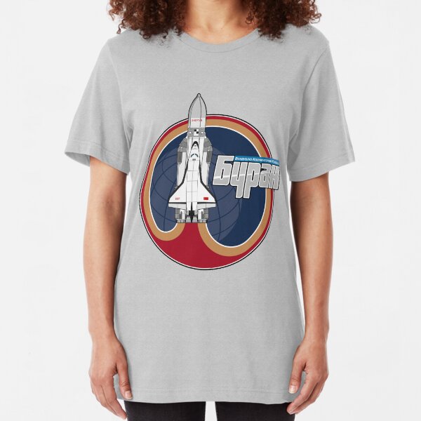 BURAN - The Soviet Shuttle Slim Fit T-Shirt