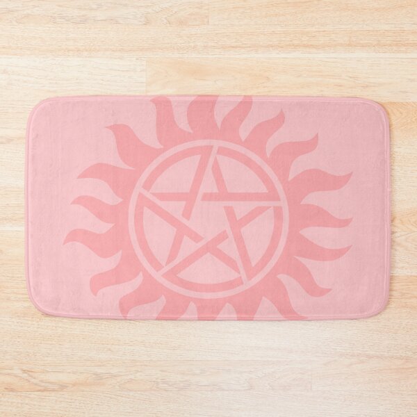 Item preview, SPN Pink Anti Possession Symbol designed and sold by humnoo.