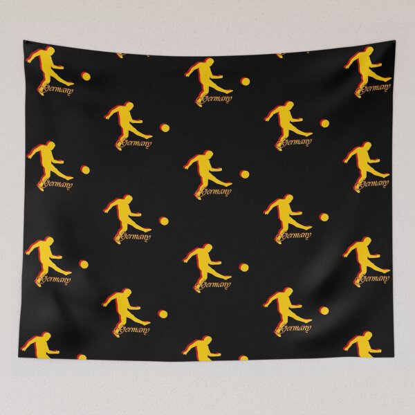 Item preview, German Soccer Player Flag of Germany Colors designed and sold by URSparklingShop.