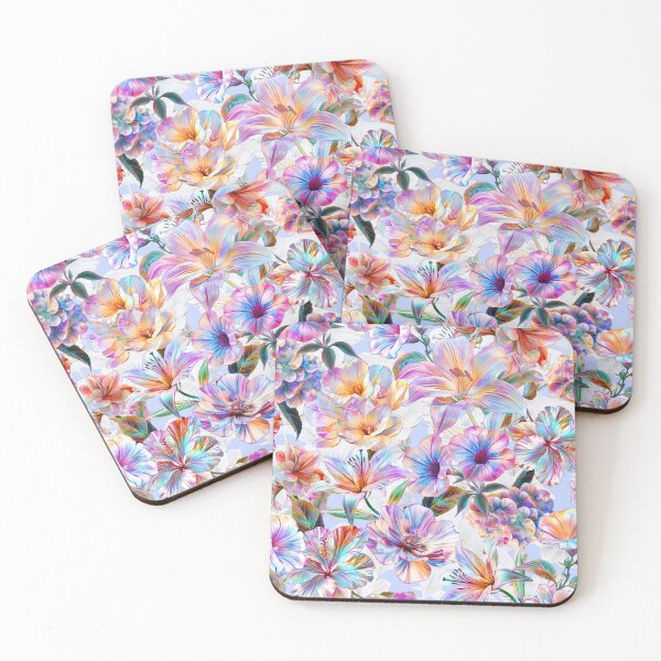 Item preview, Glittering Blossoms designed and sold by Burcu Korkmazyurek.