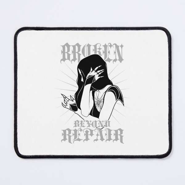 Item preview, Broken Beyond Repair | Mental Health Awareness designed and sold by ObsidianDaz.