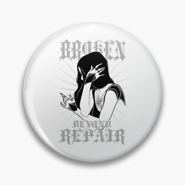 Item preview, Broken Beyond Repair | Mental Health Awareness designed and sold by ObsidianDaz.