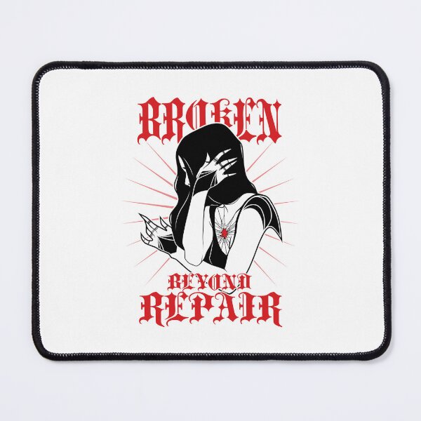 Item preview, Broken Beyond Repair | Mental Health Awareness designed and sold by ObsidianDaz.