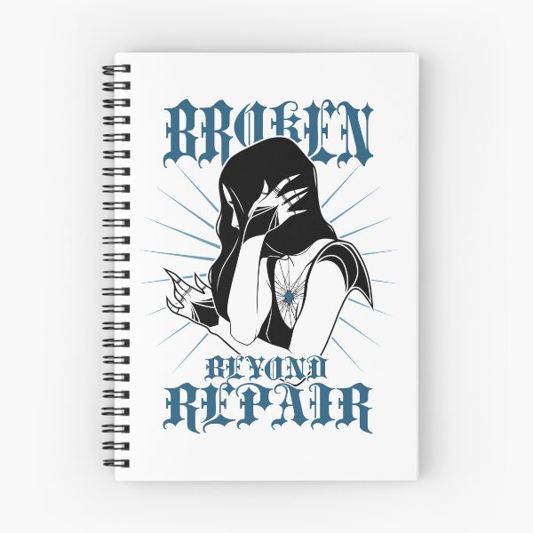 Item preview, Broken Beyond Repair | Mental Health Awareness designed and sold by ObsidianDaz.