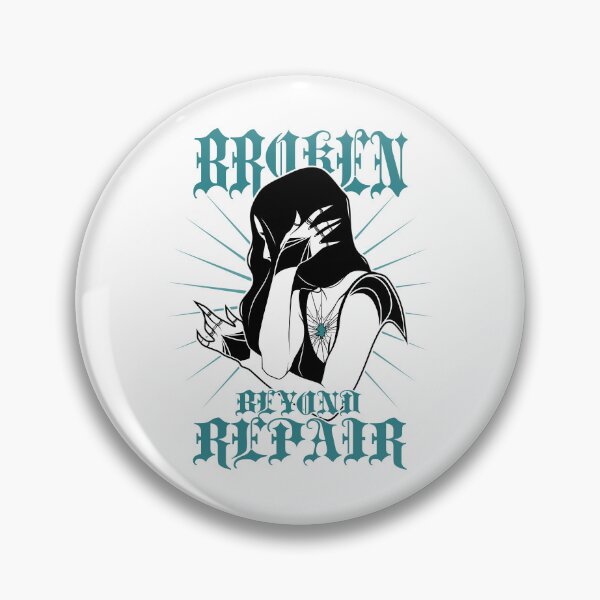 Item preview, Broken Beyond Repair | Mental Health Awareness designed and sold by ObsidianDaz.