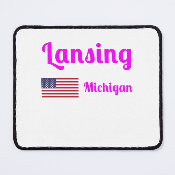 Item preview, Lansing Michigan - Stylish Prints, designed and sold by Fleetwood1994.