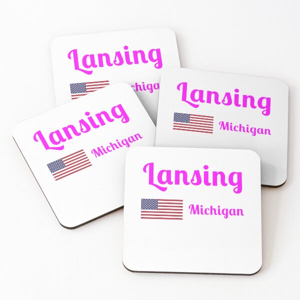 Item preview, Lansing Michigan - Stylish Prints, designed and sold by Fleetwood1994.