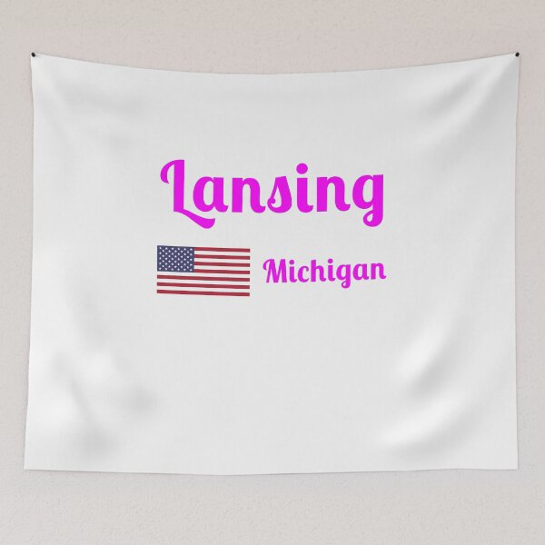 Item preview, Lansing Michigan - Stylish Prints, designed and sold by Fleetwood1994.