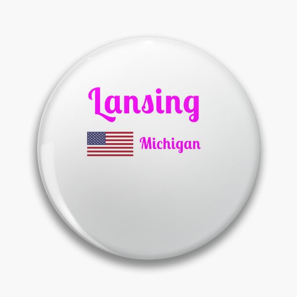 Item preview, Lansing Michigan - Stylish Prints, designed and sold by Fleetwood1994.