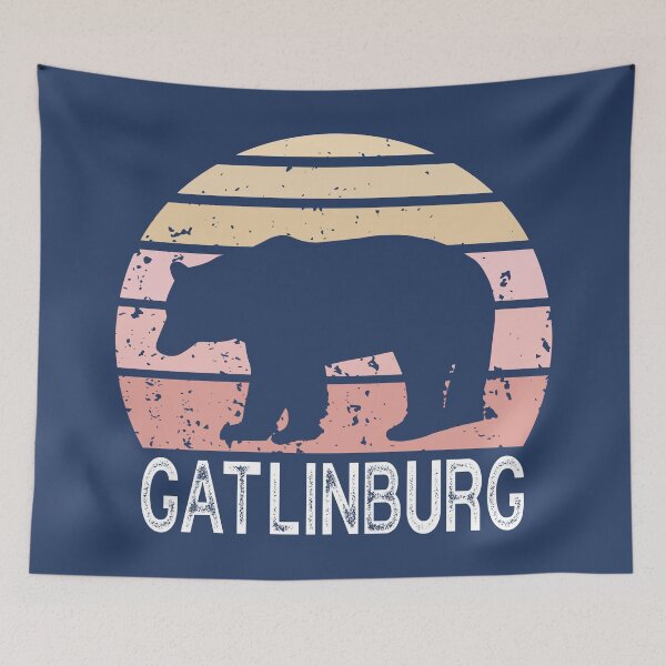 Item preview, Gatlinburg Tennessee Retro Bear designed and sold by Esskay Designs.