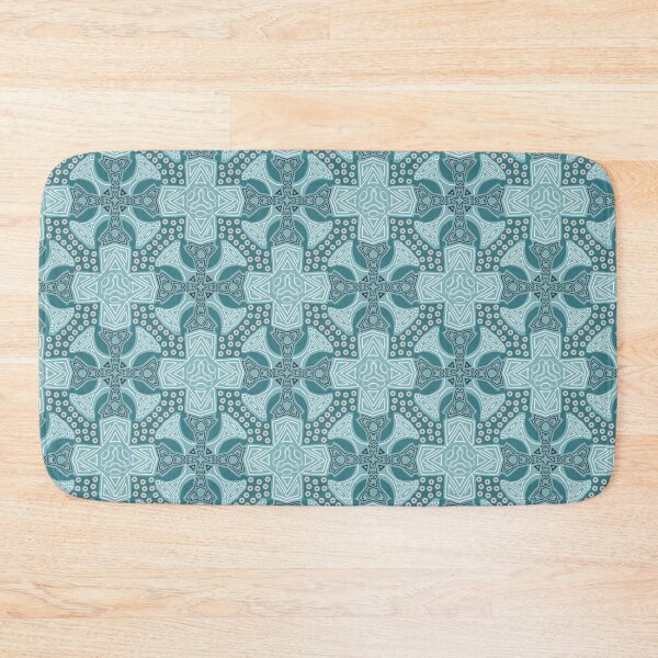 Item preview, Batik - Round Cross - Light Blue designed and sold by JoseYeste.