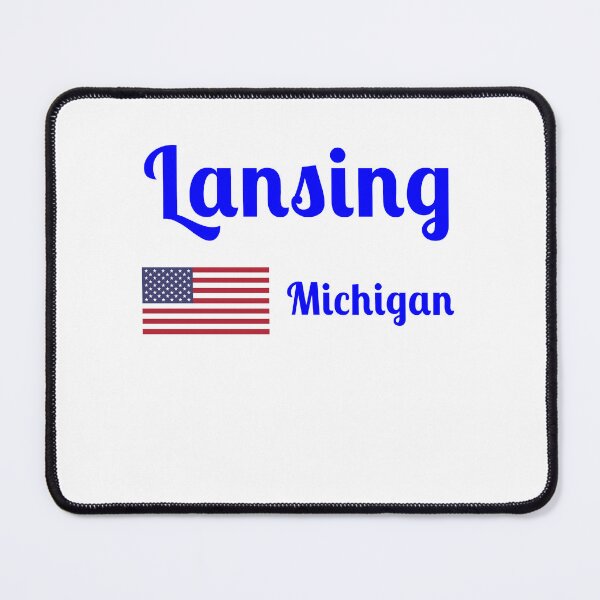 Item preview, Lansing Michigan - Stylish Prints, designed and sold by Fleetwood1994.