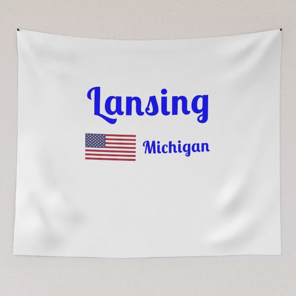Item preview, Lansing Michigan - Stylish Prints, designed and sold by Fleetwood1994.