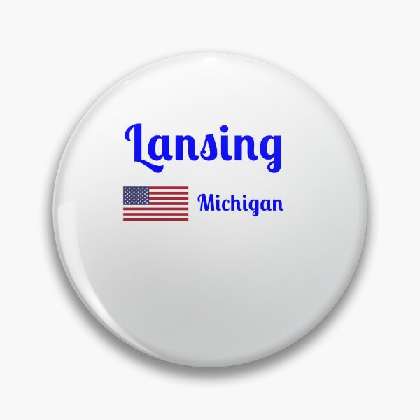 Item preview, Lansing Michigan - Stylish Prints, designed and sold by Fleetwood1994.