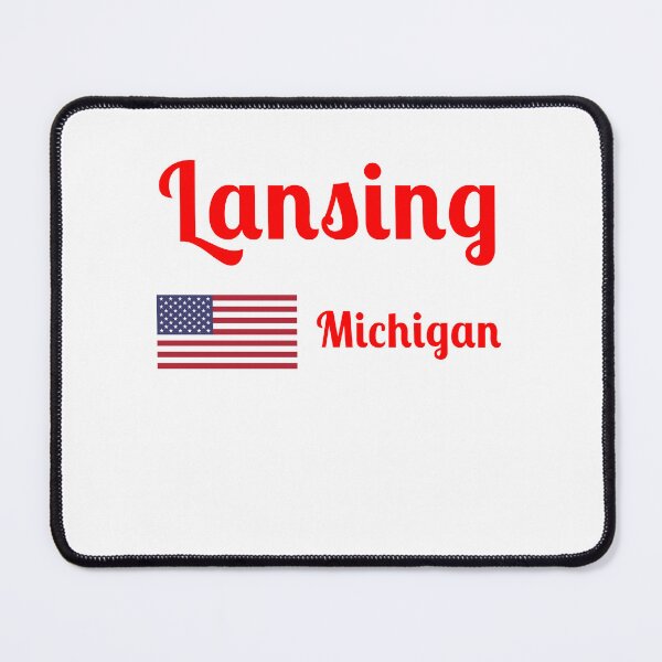 Item preview, Lansing Michigan - Stylish Prints, designed and sold by Fleetwood1994.