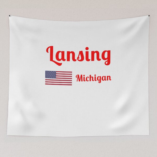 Item preview, Lansing Michigan - Stylish Prints, designed and sold by Fleetwood1994.