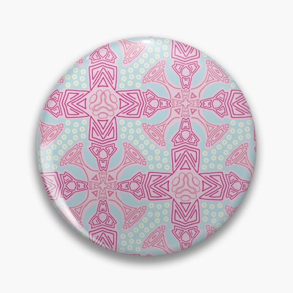 Item preview, Batik - Round Cross - Pink designed and sold by JoseYeste.
