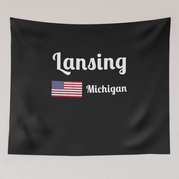 Item preview, Lansing Michigan - Stylish Prints, designed and sold by Fleetwood1994.