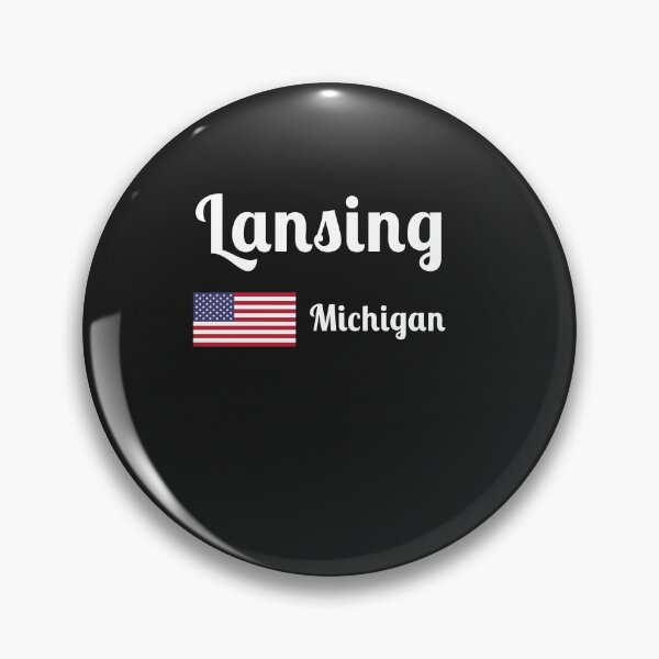 Item preview, Lansing Michigan - Stylish Prints, designed and sold by Fleetwood1994.