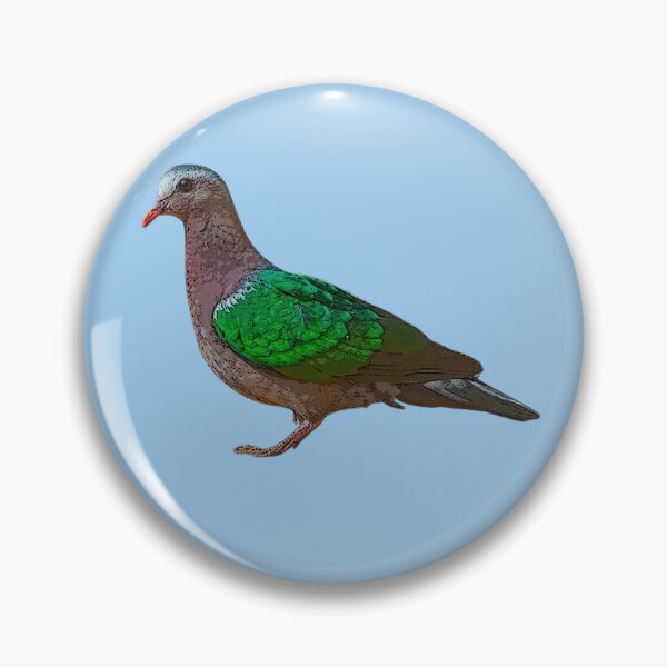 Item preview, Asian Emerald Dove Color Design  designed and sold by designsasstultd.