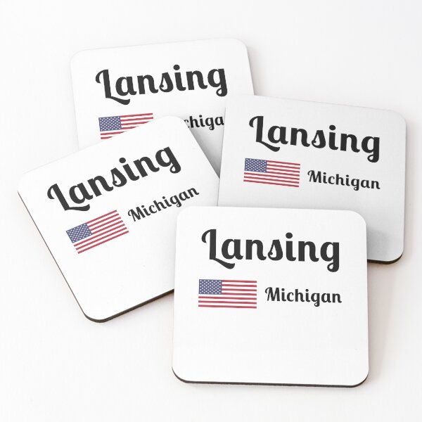 Item preview, Lansing Michigan - Stylish Prints, designed and sold by Fleetwood1994.