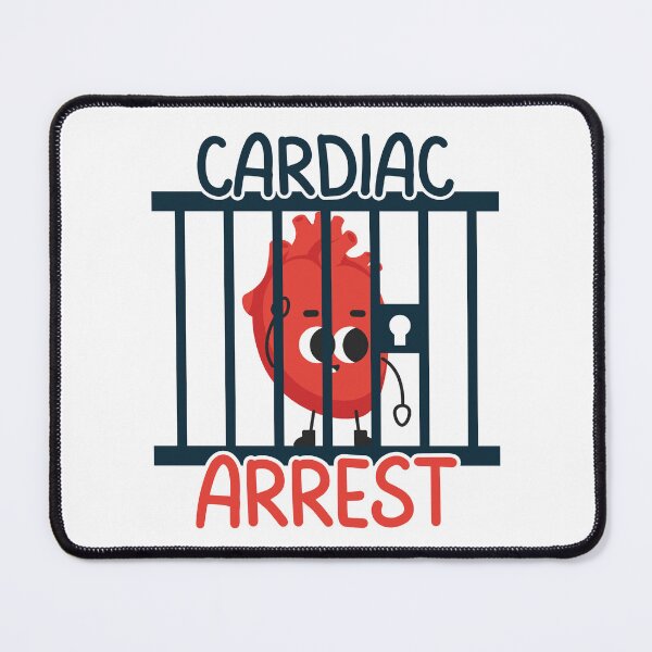 Item preview, Cardiac Arrest Heart Funny Design designed and sold by The Remi Reserve.