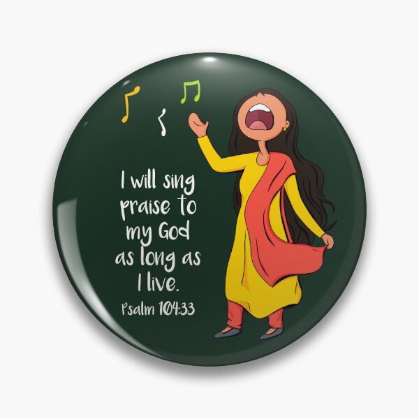 Item preview, Sing into the Lord designed and sold by 4Drachma.