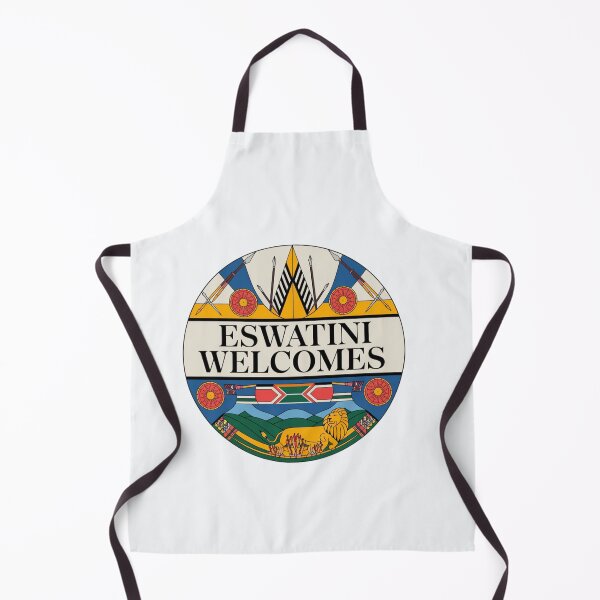 Item preview, Eswatini Welcomes Flag Map Mbabane, Lobamba designed and sold by AnimalsDH305.