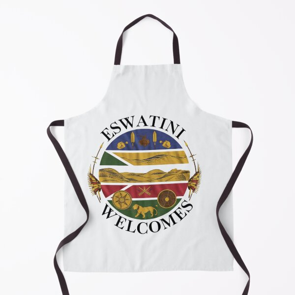 Item preview, Eswatini Welcomes Flag Map Mbabane, Lobamba designed and sold by AnimalsDH305.