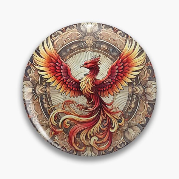 Item preview, Rise of the Phoenix: A Mandala of Rebirth designed and sold by GlassPenny.